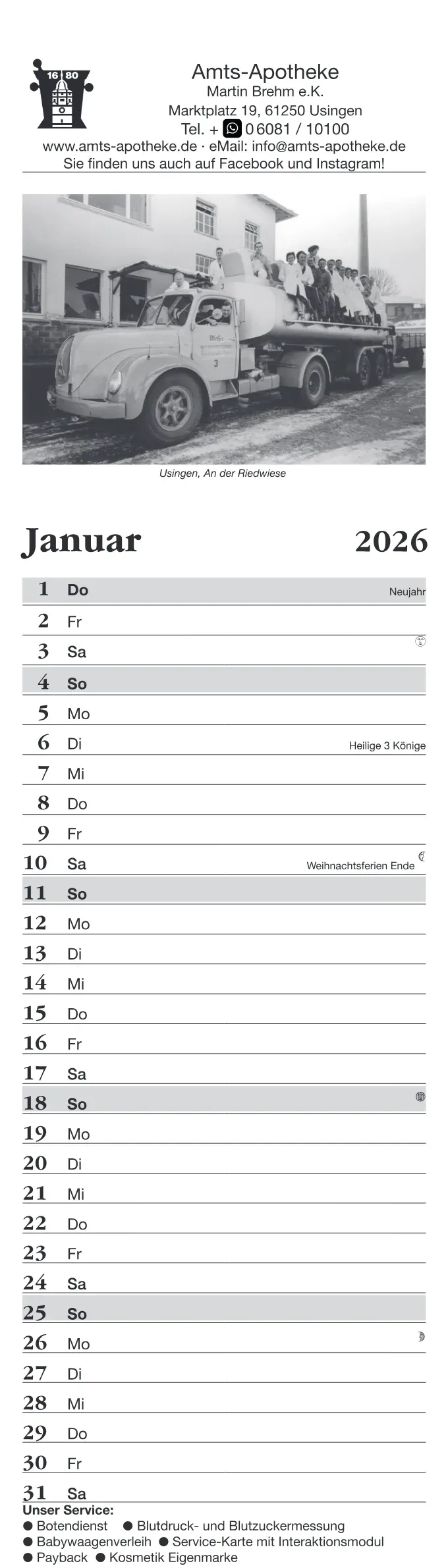 Kalender – 2 / 13