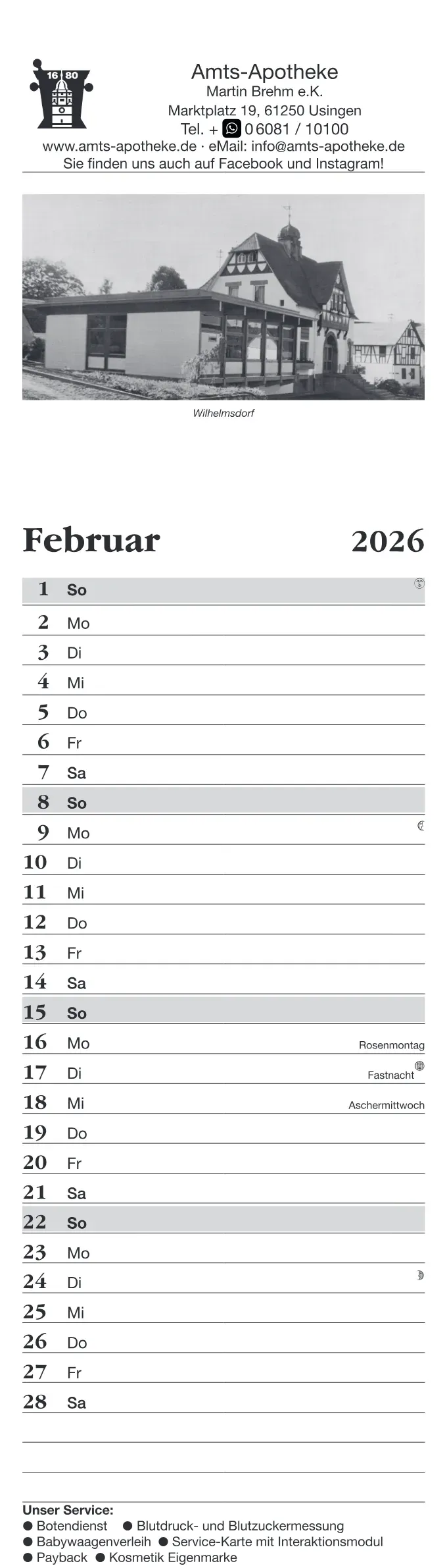 Kalender – 3 / 13
